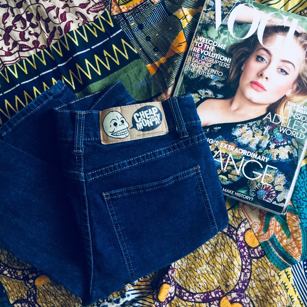 Skinny Pencil Leg Jeans